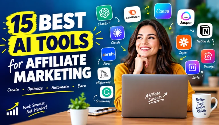 15 Best AI Tools for Affiliate Marketing
