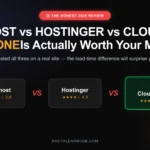 Bluehost vs Hostinger vs Cloudways 2026 Review