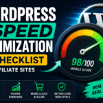 WordPress Speed Optimization Checklist for Affiliate Sites