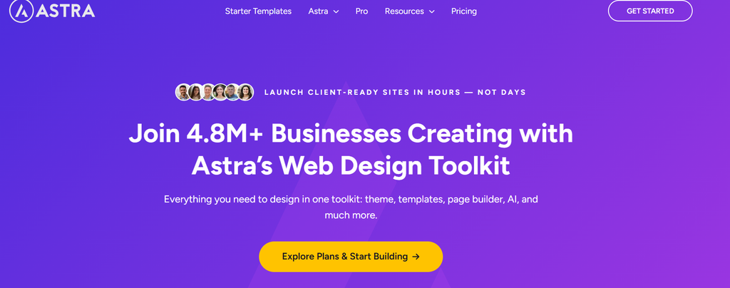 astra theme