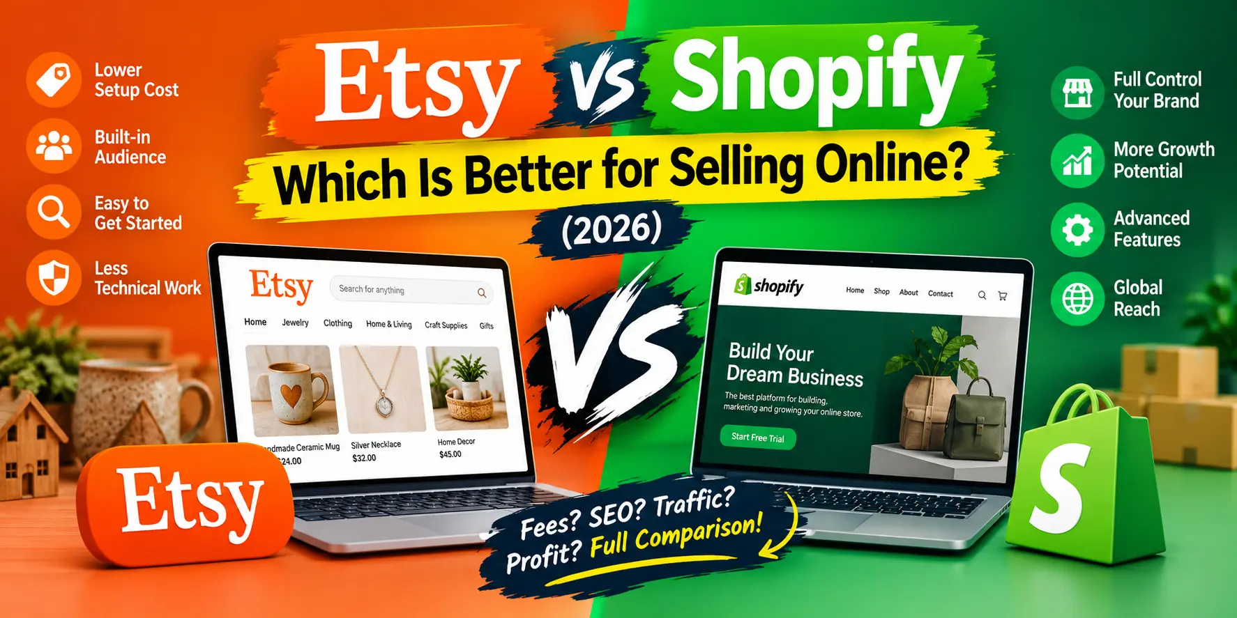 Etsy vs Shopify